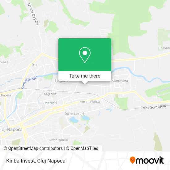 Kinba Invest map