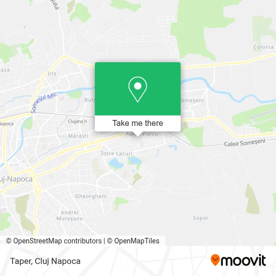 Taper map