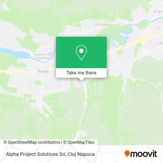 Alpha Project Solutions Srl map