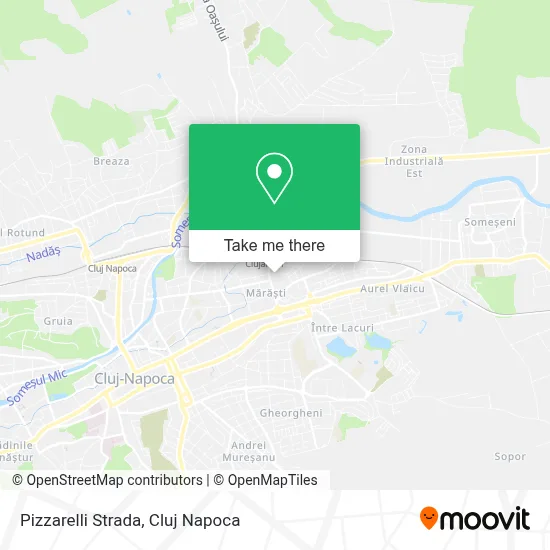 Pizzarelli Strada map