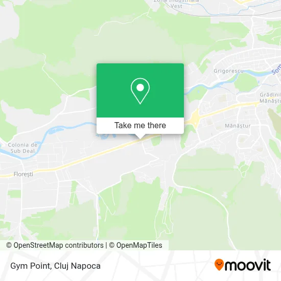 Gym Point map