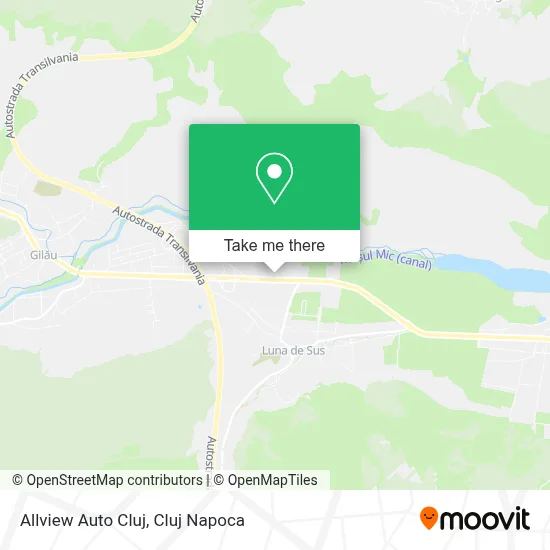 Allview Auto Cluj map