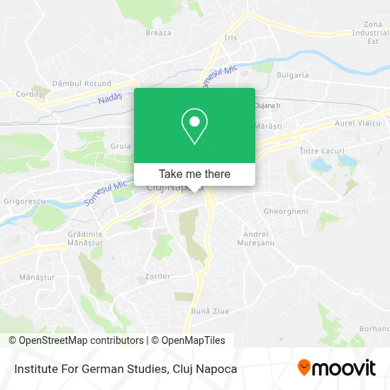 Institute For German Studies map