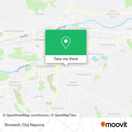 Biowash map
