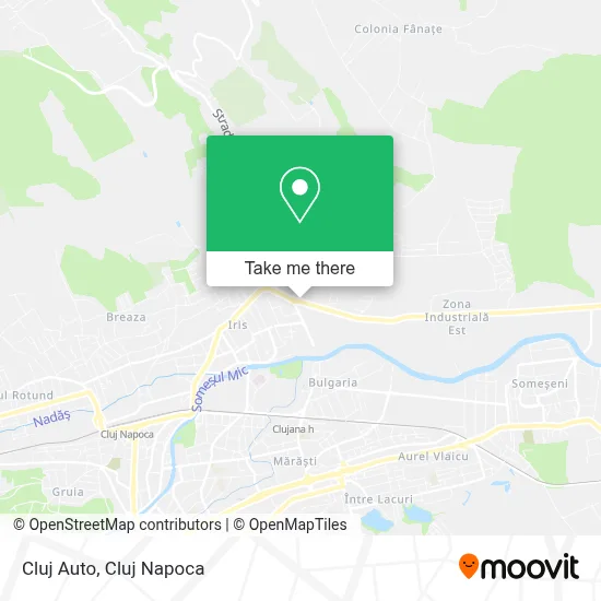 Cluj Auto map
