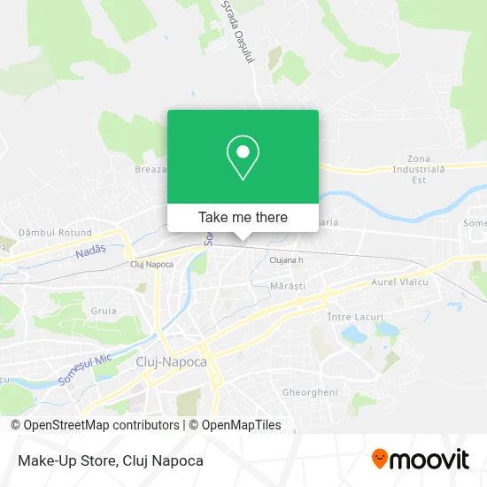 Make-Up Store map