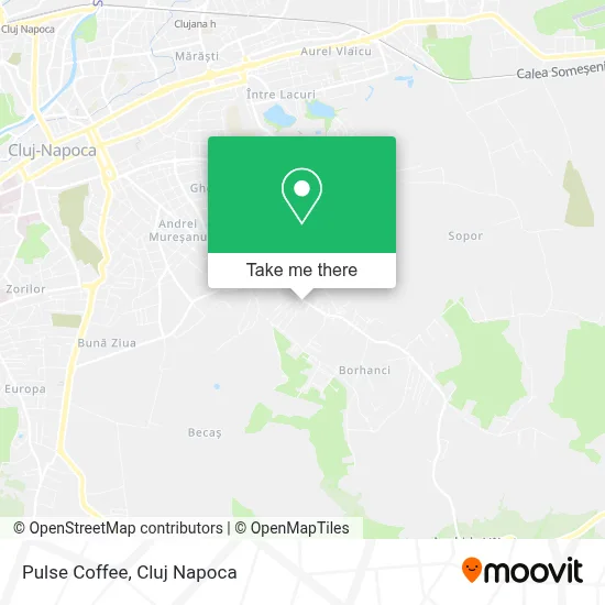 Pulse Coffee map