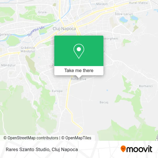 Rares Szanto Studio map