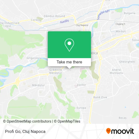 Profi Go map