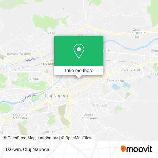 Darwin map