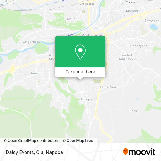 Daisy Events map