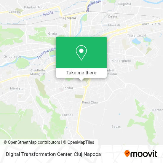 Digital Transformation Center map