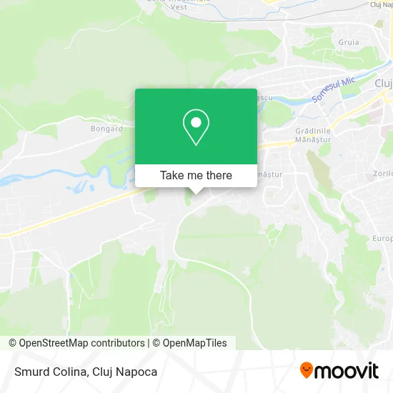 Smurd Colina map