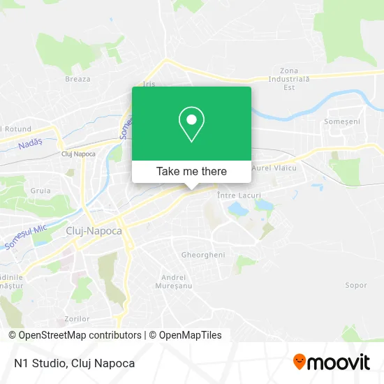 N1 Studio map