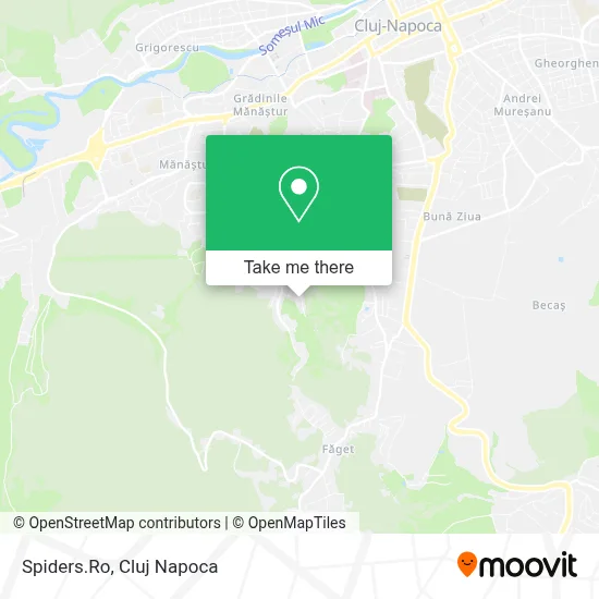 Spiders.Ro map