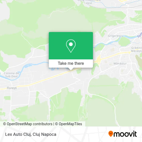 Lex Auto Cluj map