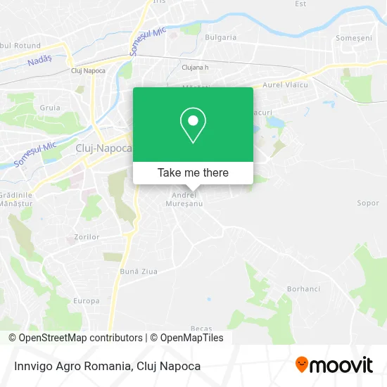 Innvigo Agro Romania map