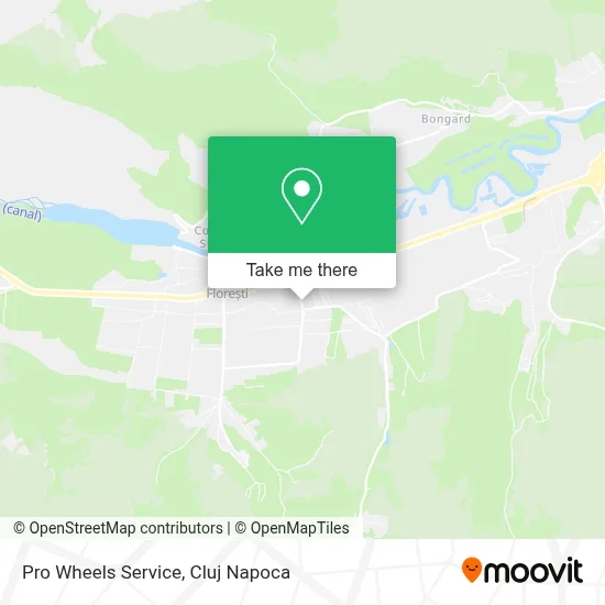 Pro Wheels Service map