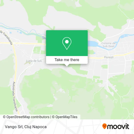 Vango Srl map