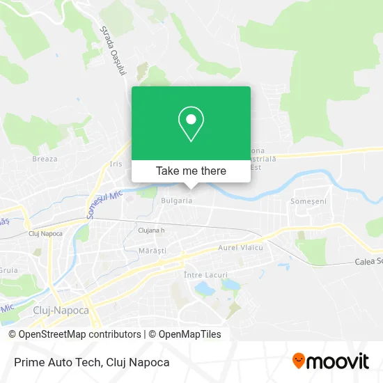 Prime Auto Tech map