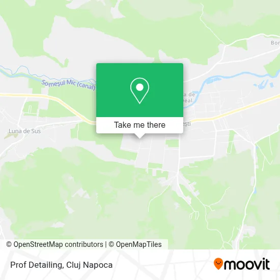 Prof Detailing map