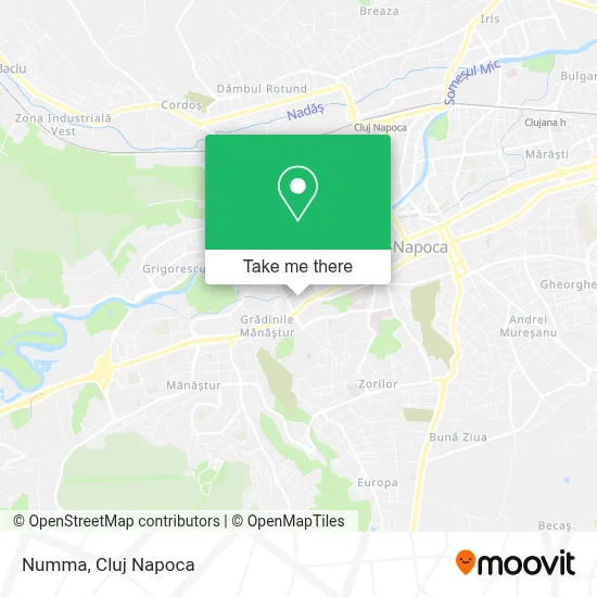 Numma map