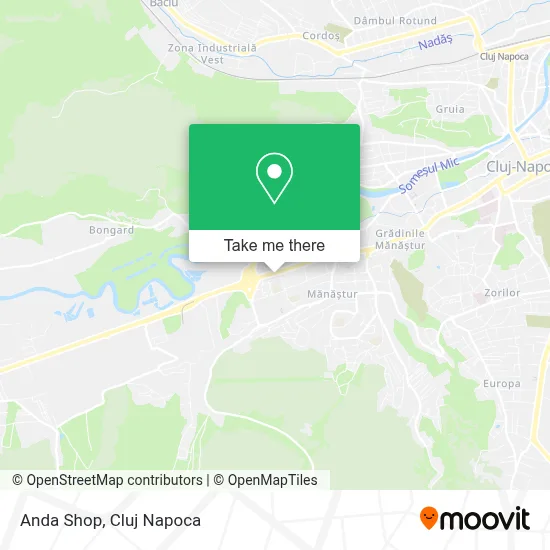 Anda Shop map