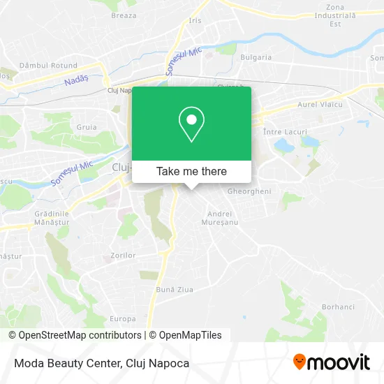 Moda Beauty Center map