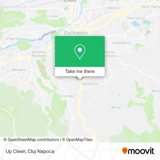 Up Clean map