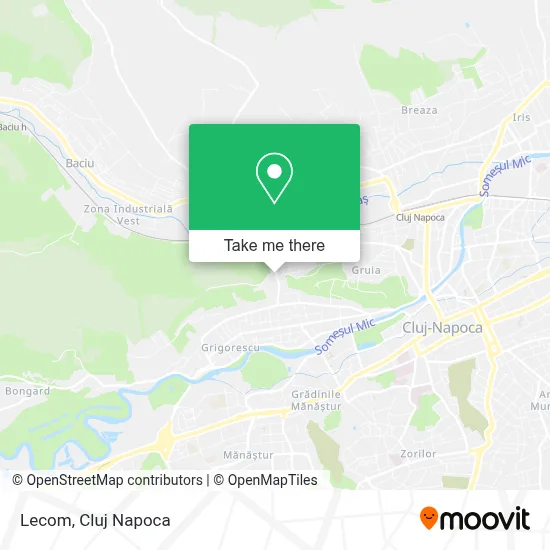Lecom map