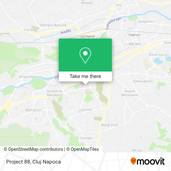 Project 88 map