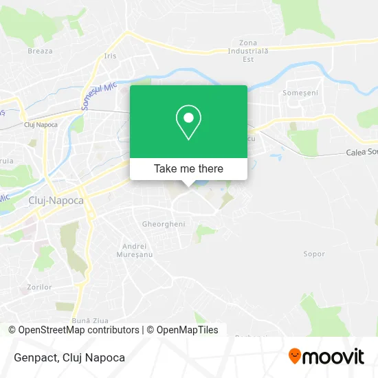 Genpact map