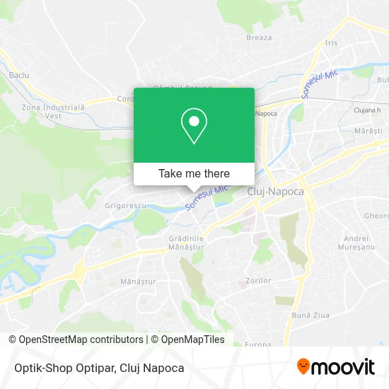 Optik-Shop Optipar map