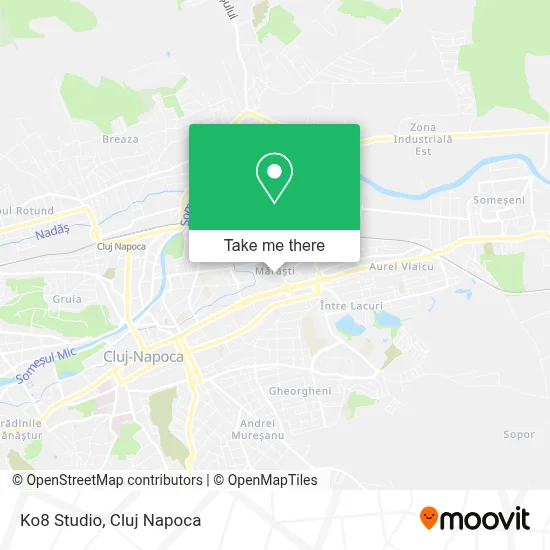 Ko8 Studio map