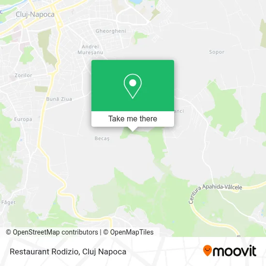 Restaurant Rodizio map