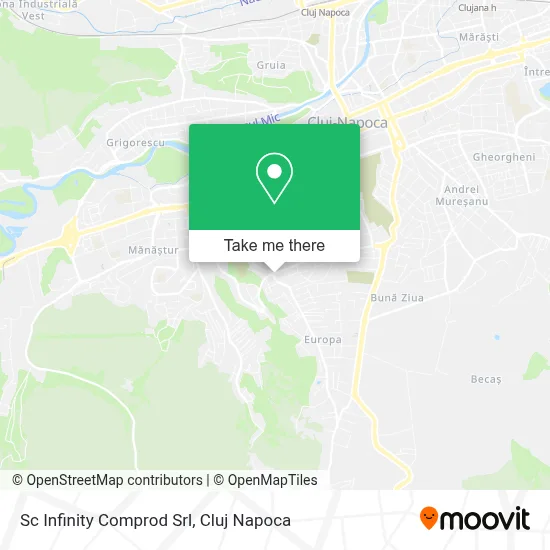Sc Infinity Comprod Srl map