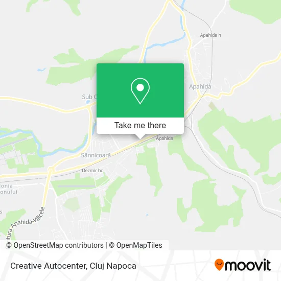 Creative Autocenter map