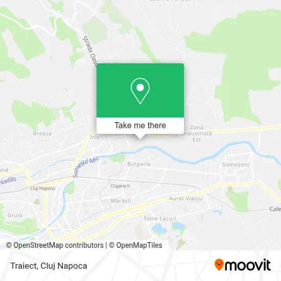 Traiect map