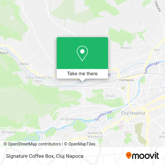 Signature Coffee Box map
