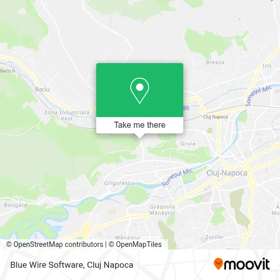 Blue Wire Software map