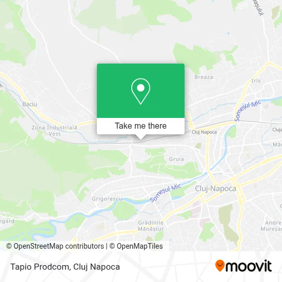 Tapio Prodcom map