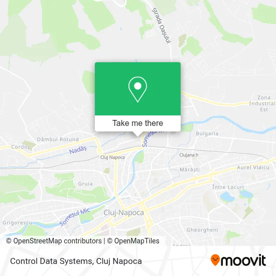 Control Data Systems map
