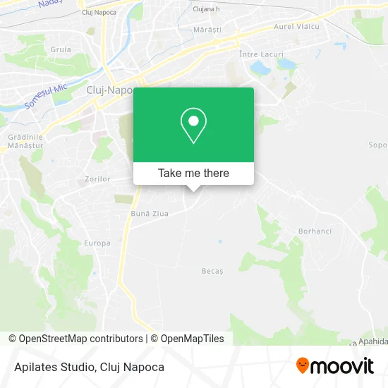 Apilates Studio map
