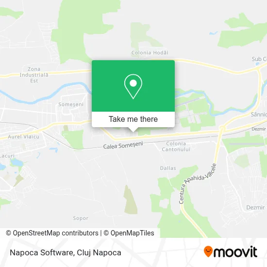 Napoca Software map
