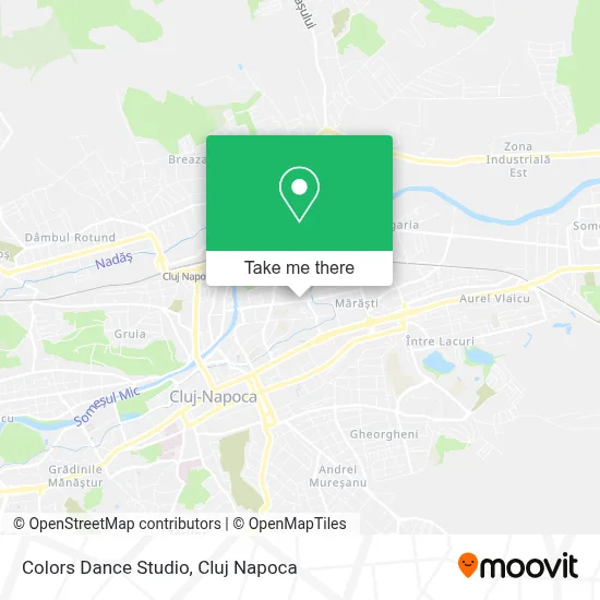 Colors Dance Studio map