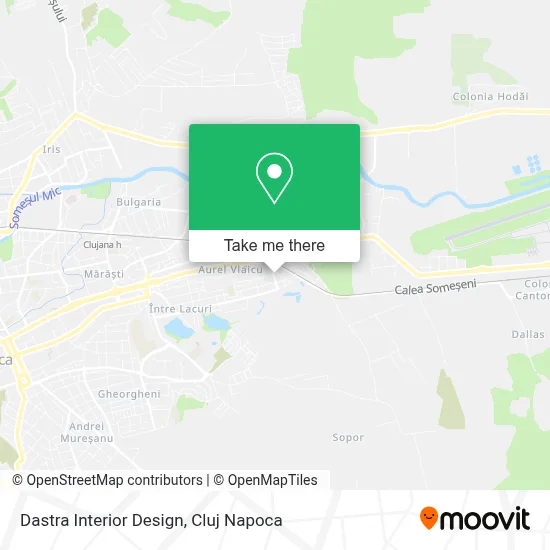 Dastra Interior Design map