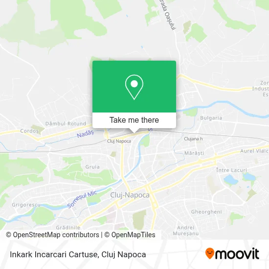 Inkark Incarcari Cartuse map