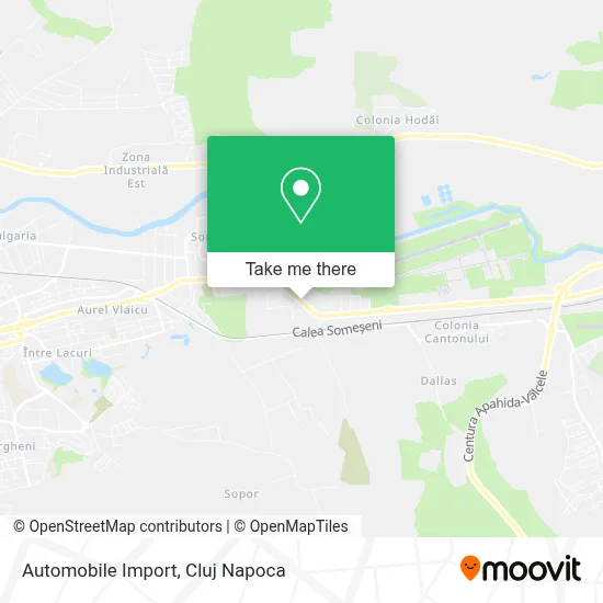 Automobile Import map