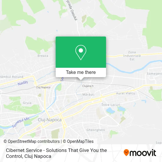Cibernet Service - Solutions That Give You the Control map