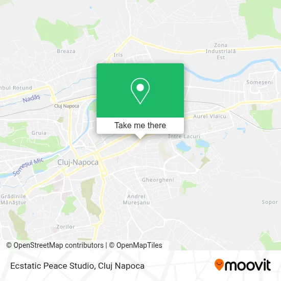 Ecstatic Peace Studio map